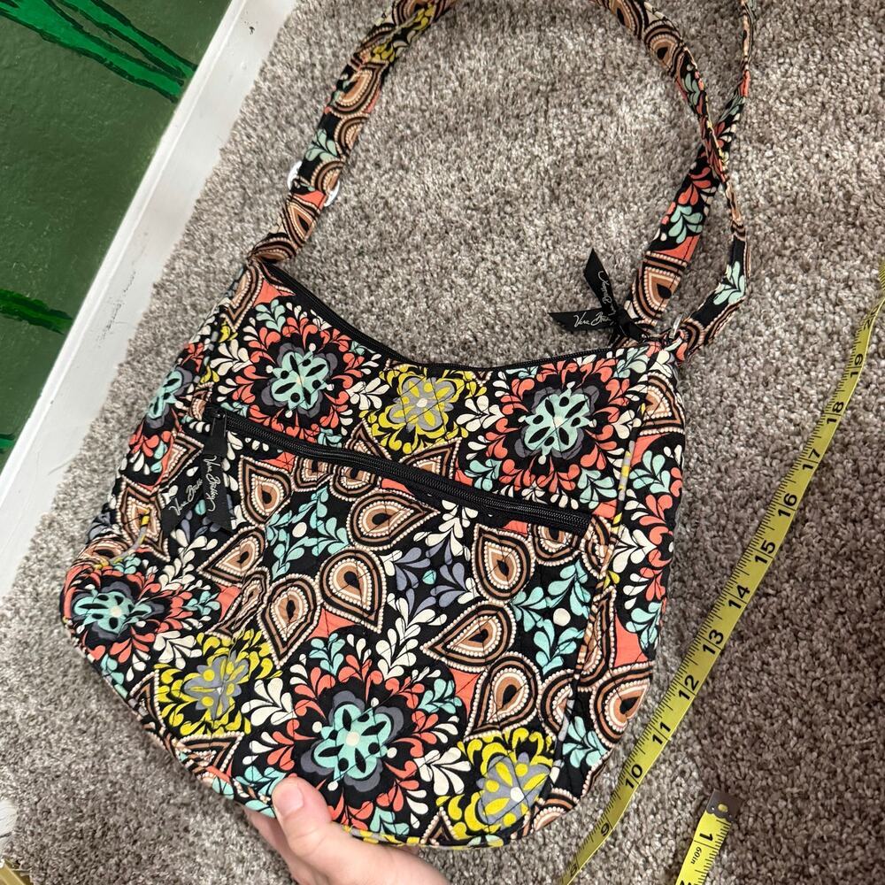 Beautiful bohemian Y2K Vera Bradley shoulder‎ bag pretty summer colorful - Picture 7 of 7
